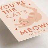 "Cats Meow" - Classroom Valentines in Apricot by Angela Thompson - Detail