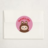 "Fabu-lous Valentine" - Classroom Valentines in Chocolate by Jennifer Lew - Matching Custom Sticker