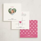 "Pink Poney Club" - Classroom Valentines in Rose by Studio Suku - Back of Card Options