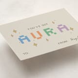 "max aura points" - Classroom Valentines in Golden by Jessica Yeo - Detail