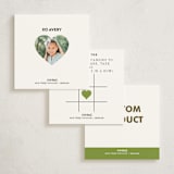 "Portrait" - Classroom Valentines in Charcoal by Minted - Back of Card Options