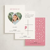 "Magic glitter unicorn" - Classroom Valentines in Candy by peetie design - Back of Card Options