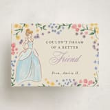 "Disney's Cinderella Friendship" - Classroom Valentines in Buttercream by Cass Loh - Front