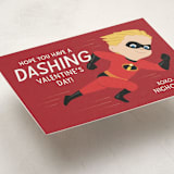 "The Incredibles Dash" - Classroom Valentines in Siren by Kacey Kendrick Wagner - Detail