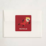 "The Incredibles Dash" - Classroom Valentines in Siren by Kacey Kendrick Wagner - Matching Custom Sticker