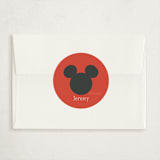"Disney and Pixar's Palsa" - Classroom Valentines in Tangerine by Kiersten Garner - Matching Custom Sticker