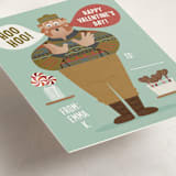 "Disney's Frozen Yoo Hoo!" - Classroom Valentines in Frozen Lake by Erica Krystek - Detail