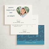 "Disney and Pixar's Finding Nemo Friends Not Food" - Classroom Valentines in Marine by Carolyn Kach - Back of Card Options