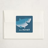 "Disney and Pixar's Finding Nemo Friends Not Food" - Classroom Valentines in Marine by Carolyn Kach - Matching Custom Sticker