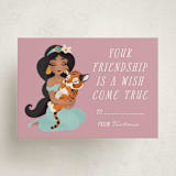"Disney's Aladdin Friendship is a Wish Come True" - Classroom Valentines in Lotus by Jamie Alexander - Front