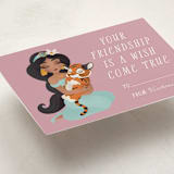 "Disney's Aladdin Friendship is a Wish Come True" - Classroom Valentines in Lotus by Jamie Alexander - Detail