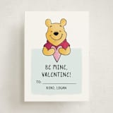 "Disney's Love-ly Pooh" - Classroom Valentines in Sky by christen strang - Front