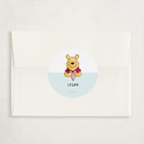 "Disney's Love-ly Pooh" - Classroom Valentines in Sky by christen strang - Matching Custom Sticker