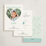 "Jasmine Wishes from Disney's Aladdin" - Classroom Valentines in Aqua by Angela Thompson - Back of Card Options