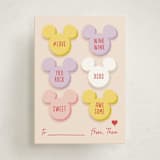 "Disney's Mickey Mouse Sweetheads" - Classroom Valentines in Ice Cream by Leia Matt - Front