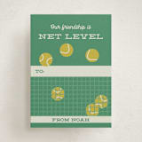 "Net Level" - Classroom Valentines in Tennis Court by Gwen Bedat - Front