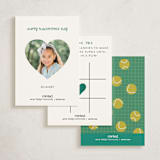 "Net Level" - Classroom Valentines in Tennis Court by Gwen Bedat - Back of Card Options