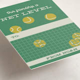 "Net Level" - Classroom Valentines in Tennis Court by Gwen Bedat - Detail