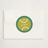 "Net Level" - Classroom Valentines in Tennis Court by Gwen Bedat - Matching Custom Sticker