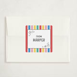 "Color me bookmark" - Classroom Valentines in Butter by Creo Study - Matching Custom Sticker