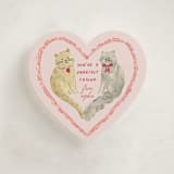 "Purrfect" - Classroom Valentines in Candy Hearts by Sarah Knight - Front