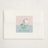 "magical friend" - Classroom Valentines in Mint by Kanika Mathur - Matching Custom Sticker