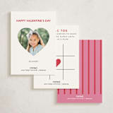 "Sporty" - Classroom Valentines in Berry by Baumbirdy - Back of Card Options