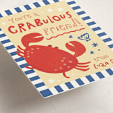 "Crabulous" - Classroom Valentines in Sea by Jenna Holcomb - Detail