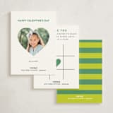 "Lax" - Classroom Valentines in Grass by Laura Hankins - Back of Card Options