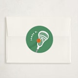 "Lax" - Classroom Valentines in Grass by Laura Hankins - Matching Custom Sticker