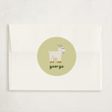 "the goat" - Classroom Valentines in Lime by Ellen Schlegelmilch - Matching Custom Sticker