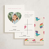 "Poppin' Valentines" - Classroom Valentines in Cherry by Jamie Alexander - Back of Card Options