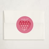 "Poppin' Valentines" - Classroom Valentines in Cherry by Jamie Alexander - Matching Custom Sticker