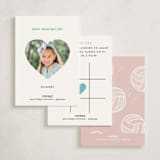 "Dig you" - Classroom Valentines in Royal by Pixel and Hank - Back of Card Options