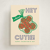 "Cuties" - Classroom Valentines in Tangerine by Jennifer Lew - Front