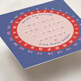 "Decoder Pin" - Classroom Valentines in Midnight by Erin L. Wilson - Detail