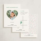 "Hugs & Squishes" - Classroom Valentines in Mint by Erica Krystek - Back of Card Options