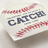 "Painted Baseball" - Classroom Valentines in Slate by Holly Whitcomb - Detail