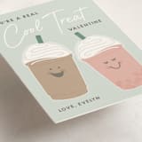 "Cool Treat" - Classroom Valentines in Mint by Michelle Taylor - Detail