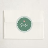 "Cool Treat" - Classroom Valentines in Mint by Michelle Taylor - Matching Custom Sticker