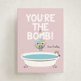 "The Bomb" - Classroom Valentines in Acai by mo kelley - Front