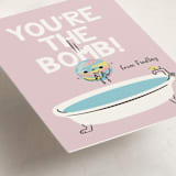 "The Bomb" - Classroom Valentines in Acai by mo kelley - Detail