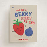 "berry berry" - Classroom Valentines in Sand by Faith Dorn - Front