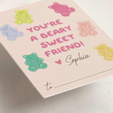"beary sweet" - Classroom Valentines in Chiffon by Karidy Walker - Detail