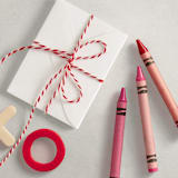 "Heart Twirl" - Classroom Valentines in Blush by Gina Grittner - For Scale