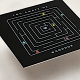 "Retro Maze" - Classroom Valentines in Ebony by Lori Wemple - Detail