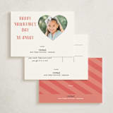 "Disney Mickey Mouse Aw, Gee!" - Classroom Valentines in Cherry by Heather Schertzer - Back of Card Options