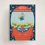 "Disney and Pixar's Toy Story Birthday Claw" - Classroom Valentines in Star Alliance by Jackie Crawford - Front