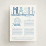 "Valentine MASH" - Classroom Valentines in Ocean by Jessie Steury - Front