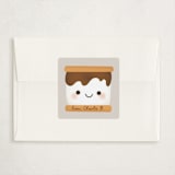 "S'more" - Classroom Valentines in Smoke by Itsy Belle Studio - Matching Custom Sticker